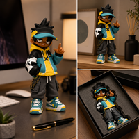 Figurine d'action tendance en PVC, modèle anime, pour collectionneurs, poupées PVC personnalisées à la mode