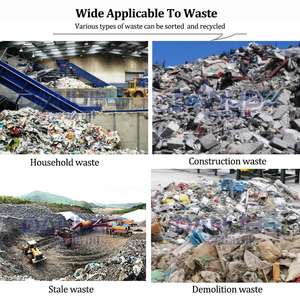 New Type Construction Waste Disposal Equipment Paper and Plastic Waste Sorting Recycling Production Line - Product Image 6