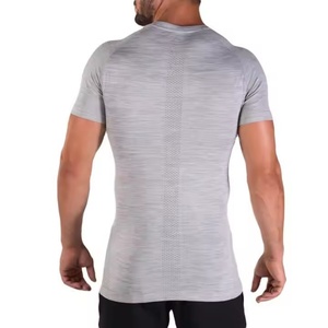 Camiseta Deportiva de Alta Calidad al por Mayor para Hombre, Ropa Deportiva de Manga Corta, Camisetas de Secado Rápido, Camiseta sin Costuras - Product Image 6