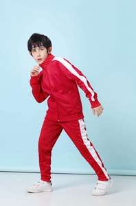 Conjunto Deportivo Vedo, Dropshipping, Logotipo Personalizado, Poliéster, Pantalones de Manga Larga, Uniforme de Fútbol, Entrenamiento Infantil, Chándal para Niños - Product Image 3