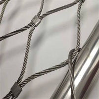 316 Vente chaude Fourniture d'usine Filet en treillis métallique flexible en acier inoxydable 316 à tissage plat pour soudage et découpe, pour barrière de zoo