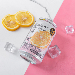 Nhà máy nóng bán đồ uống có cồn rượu vang lấp lánh trong lon chanh đào trắng rượu vang lấp lánh - Product Image 5