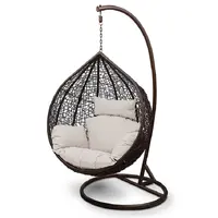 Egg Shape Swing Chair, Patio Furniture, Rttan, Wicker
