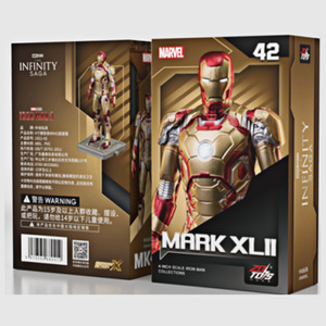 ของแท้ โมเดลของเล่นสะสม ไอรอนแมน ขนาด 4 นิ้ว ทำจากพลาสติก งานแฮนด์เมดจากมาร์เวล ของขวัญวันเกิดสำหรับทุกเพศ - Product Image 6