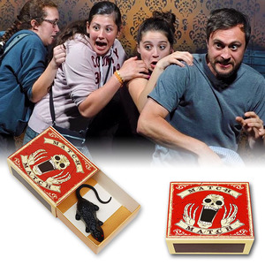 Boîte d'allumettes surprise d'Halloween et du poisson d'avril avec des insectes réalistes-Jouets <span class=keywords><strong>de</strong></span> farce amusants et effrayants pour les rassemblements <span class=keywords><strong>de</strong></span> <span class=keywords><strong>vacances</strong></span> - Product Image 4