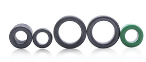 Inductor de alta frecuencia CS330026 CS330125 <span class=keywords><strong>Mn</strong></span>-<span class=keywords><strong>Zn</strong></span> Ferrita Sendust Hi-Flux Mpp Polvo magnético Toroide suave Núcleo de hierro - Product Image 5