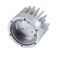 Disipador térmico de aluminio para motocicleta, disipador de calor personalizado de alta calidad, radiador de fundición a presión de aluminio