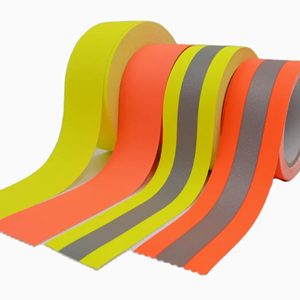 Ruban réfléchissant ignifuge en matériau haute visibilité, bande réfléchissante jaune argentée, tissu réfléchissant pour vêtements de <span class=keywords><strong>pompier</strong></span> - Product Image 3