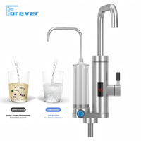 Robinet d'eau chaude sans réservoir robinet de chauffe-eau électrique instantané robinet de chauffage rapide avec filtre purificateur d'eau propre