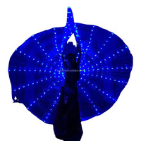 Nouvelle Arrivée : Ailes d'Isis LED Lumineuses pour Carnaval, Halloween et Danse du Ventre – Tenues de Performance Idéales pour Fêtes