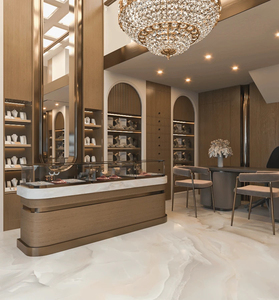 Service de design d'intérieur pour bijouterie sur mesure, aménagement de magasin de détail moderne avec vitrine de présentation de montres de luxe - Product Image 6