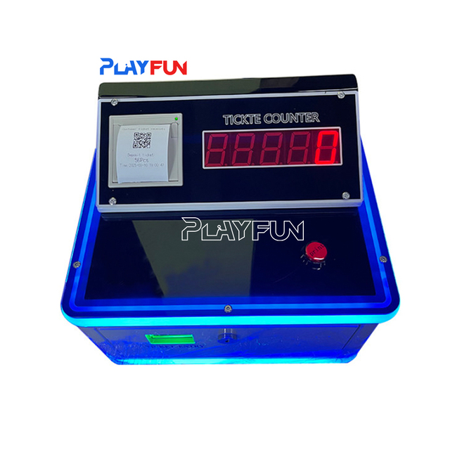 Entertainment Ticket Eater Ticket Counter Machine Automatic Cut Tickets Machine for Arcade Game Center