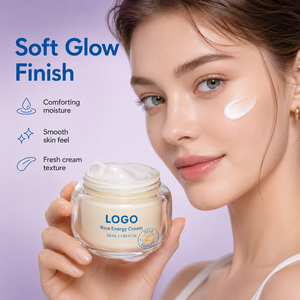 Crema Reafirmante OEM de Venta Caliente, Reduce las Arrugas, Mejora la Elasticidad de la Piel, Ilumina el Tono Apagado, Extracto de Arroz, Crema Facial con Energía de Arroz - Product Image 5
