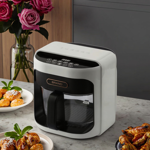 Geming 4.5L Grande Capacité Cuisine Maison Commercial Facile à Utiliser 1200W Pratique Ecran Tactile Contrôle Friteuse à Air - Product Image 2