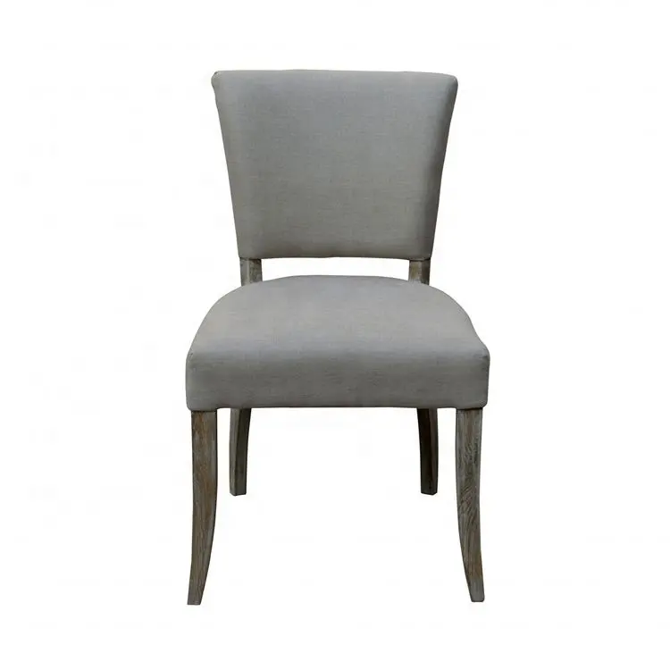 HL140 современный скандинавский простой дизайн деревянная обивка ткань серое кресло диван мебель для гостиной стулья