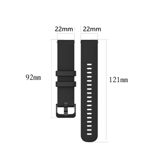 Nouveau design pour <span class=keywords><strong>Xiaomi</strong></span> <span class=keywords><strong>Haylou</strong></span> RT LS05S 22mm bracelet de montre en Silicone à carreaux montre de remplacement Sport - Product Image 3