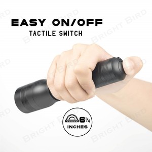 ไฟฉาย LED ชาร์จได้รูปนกสว่างได้1000ลูเมนแบบพกพาไฟฉายอลูมิเนียมอัลลอยด์<span class=keywords><strong>3</strong></span>โหมดซูมกันน้ำสำหรับใช้งานกลางแจ้ง - Product Image 2