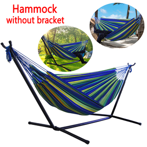 Hamac portable en toile pour camping extérieur, simple ou double, avec support pliable amovible pour enfants et usage intérieur/domestique, Nouveauté, Vente chaude - Product Image 4