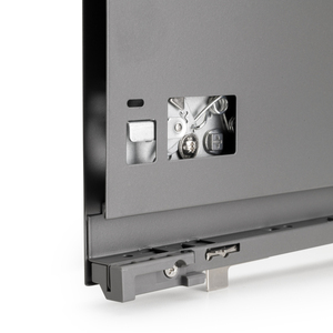 Vertice 178mm altezza cassetto esterno con regolazione 3D 40kg capacità 18mm spessore pannello 350mm profondità armadio in acciaio per uso palestra - Product Image 4