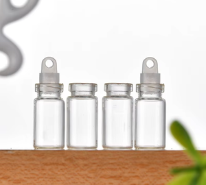 11*22mm Vidro Transparente para Tubo de Ensaio com Rolha De Plástico <span class=keywords><strong>Mini</strong></span> Garrafa Desejos Pequenos Cuidados Com O Cabelo Vial Lab Supplies - Product Image 2