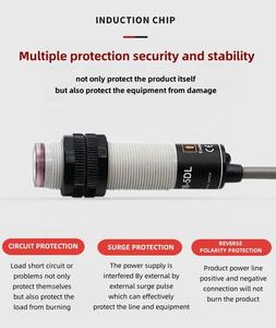 Toptan pazar ER18-DS30C1 fotoelektrik sensör anahtarı NPN NO 3 teller 6-36VDC fotoğraf algılama modüle optik Rpm - Product Image 3
