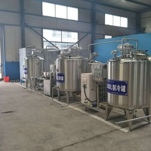 500L 1000L Quy Mô Nhỏ Sữa Nhà Máy Chế Biến Tiệt Trùng Sữa Dây Chuyền Sản Xuất - Product Image 5