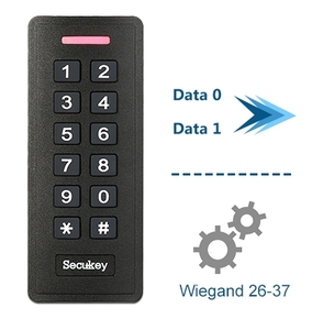 Secukey Nhà Máy Giá SK2-RX Wiegand số bàn phím đọc em & HID & <span class=keywords><strong>Mifare</strong></span> thẻ RFID <span class=keywords><strong>Proximity</strong></span> đọc truy cập điều khiển - Product Image 3