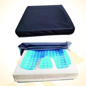 Coussin de siège réducteur de pression Foshan Oriental Fs571 C1 en gel rafraîchissant, fermeté moyenne, matériau TPE, couleur unie - Product Image 1