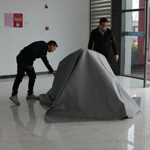 Огнеупорное водонепроницаемое одеяло из стекловолокна 100% с силиконовым покрытием для электрического велосипеда E - Product Image 6