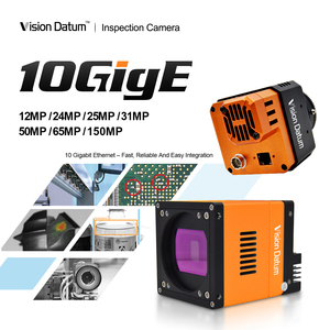 Vision Datum 12MP IMX253 1,1 Global CMOS 10GigE Mono cámara de escaneo de área para <span class=keywords><strong>visión</strong></span> artificial - Product Image 2