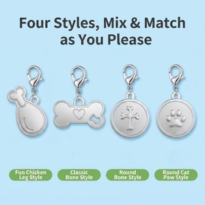 Collar Localizador para Gatos, Cesta Circular de Ratán Natural Hecha a Mano, Ecológica y Anti-falsificación - Product Image 4