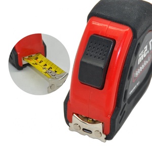 Rojo y negro Shell suave 7.5 m * 25mm 25 pies pulgadas centímetro acero cinta métrica <span class=keywords><strong>regla</strong></span> - Product Image 4