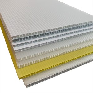 แผ่นพลาสติก PP แบบกลวงวัสดุพิมพ์แผ่นพลาสติก PP แบบ4X8FT - Product Image 6