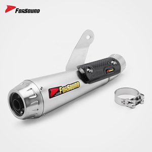 Sistema de Escape <span class=keywords><strong>para</strong></span> Motocicleta Forsound, Precio de Fábrica al por Mayor, Silenciador de Carreras <span class=keywords><strong>para</strong></span> <span class=keywords><strong>BMW</strong></span> S1000rr, Tubo de Acero Inoxidable con Corte Corona <span class=keywords><strong>para</strong></span> MotoGP - Product Image 2