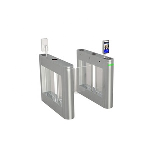 Quick Pass Barcode Reader Scanner <strong>Gate</strong> Door <strong>Access</strong> <strong>Control</strong> System Brushless Motor Stainless Steel Arm Swing Barrier Turnstile - Product Image 3