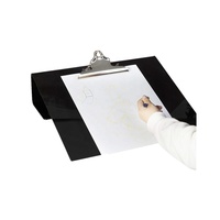 Porte-documents incliné ergonomique en plastique à profil bas avec clip