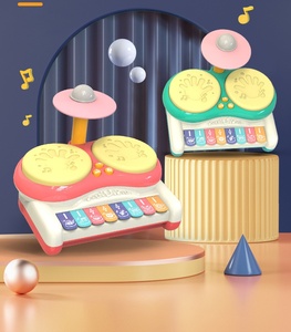 Wholesale Children Education 8-Key Electronic <b>Keyboard</b> Drum Toys Piano Drum Musical Instruments Toys - Product Image 4