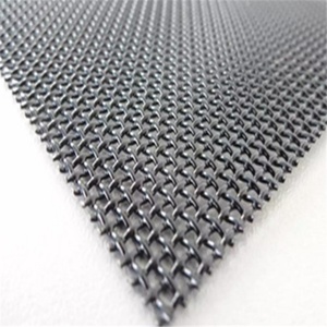 Maille de sécurité carrée en acier inoxydable de couleur noire de 1,4 mètre de large pour fenêtres et portes - Product Image 2