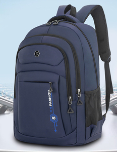 Large Capacity Double Headed Zipper Design Stylish <strong>Computer</strong> Travel Laptop Backpacks - Product Image 2