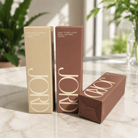 Boîte d'emballage de luxe mate pour diffuseur à bâtonnets, avec logo personnalisé en relief, boîte en papier longue durée pour flacon de parfum d'intérieur