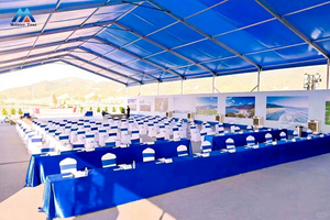 Tente de sécurité pour événements 20x30m en PVC toutes saisons pour grands événements, centre de commandement, gestion de foule, Carpa Gigante - Product Image 4