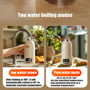 Chauffe-biberon électrique portable à réglage de température 35-100 ℃ pour l'alimentation des enfants, voyage, chauffe-eau à lait USB, chauffe-biberon - Product Image 2