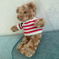 Boneka Hewan Bordir Dingbolai yang Dapat Dikustomisasi, Lucu, Kartun, Tahan Lama, 28cm, Bahan Plush Lembut, Isi Kapas PP Super Lembut, untuk Hadiah Ulang Tahun, Penghilang Stres