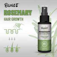 Minyak Serum Perawatan Rambut Rosemary Penumbuh Rambut Langsung dari Pabrik, Efek Terbaik, Semprotan Penumbuh Rambut 60ml