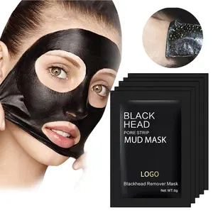 ShangMei masque dissolvant de tête noire masque facial noir traitements de l'acné décoller le masque noir des points noirs soins de la peau