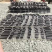 Kustomisasi Pabrik Stiker 3D TPU Cetak Timbul Vinyl Tahan Air Plastisol Dapat Dicuci Katun Transfer Panas