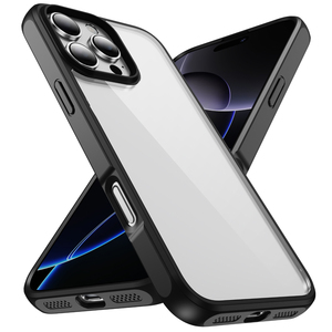 Custodia <span class=keywords><strong>per</strong></span> telefono sottile in acrilico <span class=keywords><strong>trasparente</strong></span> <span class=keywords><strong>per</strong></span> <span class=keywords><strong>iPhone</strong></span> 16 Pro Max 17Air 16E 15 14 Plus 13 12 <span class=keywords><strong>11</strong></span> <span class=keywords><strong>Cover</strong></span> posteriore <span class=keywords><strong>trasparente</strong></span> antiurto - Product Image 1