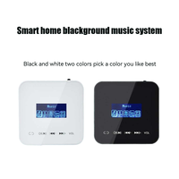 Amplificateur mural ZHIKU 4 canaux 25W pour lecteur multimédia de musique d'ambiance avec radio USB/TF/FM, système audio domestique PA