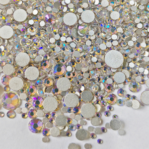 Hisenlee SS3-SS20 3D cristal <span class=keywords><strong>strass</strong></span> nuit ciel étoilé couleur <span class=keywords><strong>Strass</strong></span> pour ongles maquillage mariage luxe 1440 pièces/sac verre - Product Image 6