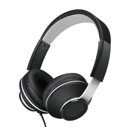 Wired Stereo Headphones Over-Ear Design 3.5mm